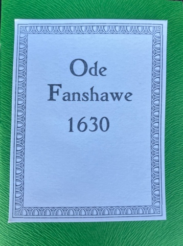 Fanshawe Ode